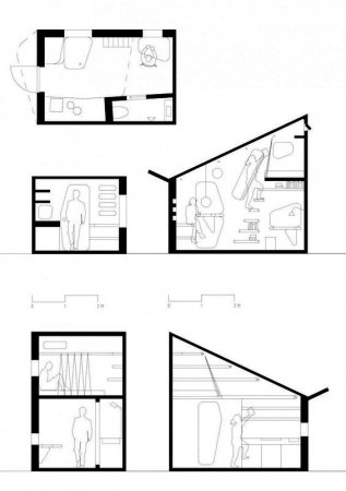 Студенческий домик площадью 10 квадратных метров от Tengbom Architects