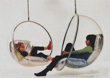 Внутри мыльного пузыря. Кресло от Ээро Аарнио