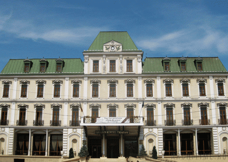 Гранд отель Траиан. Яссы, Румыния  (1882 г.)